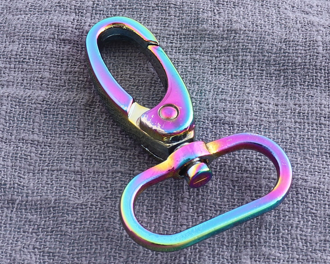 Rainbow Lobster Swivel Clasps 6pcs Handbag Snapswivel Etsy