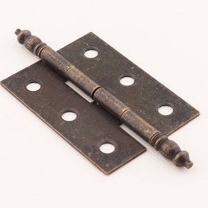 Antique Bronze vintage jewelry box butterfly hinges,Decorative Box Hinges,Cabinet Hinges,Hinges for Woodwork--86mmx55mmx16mm