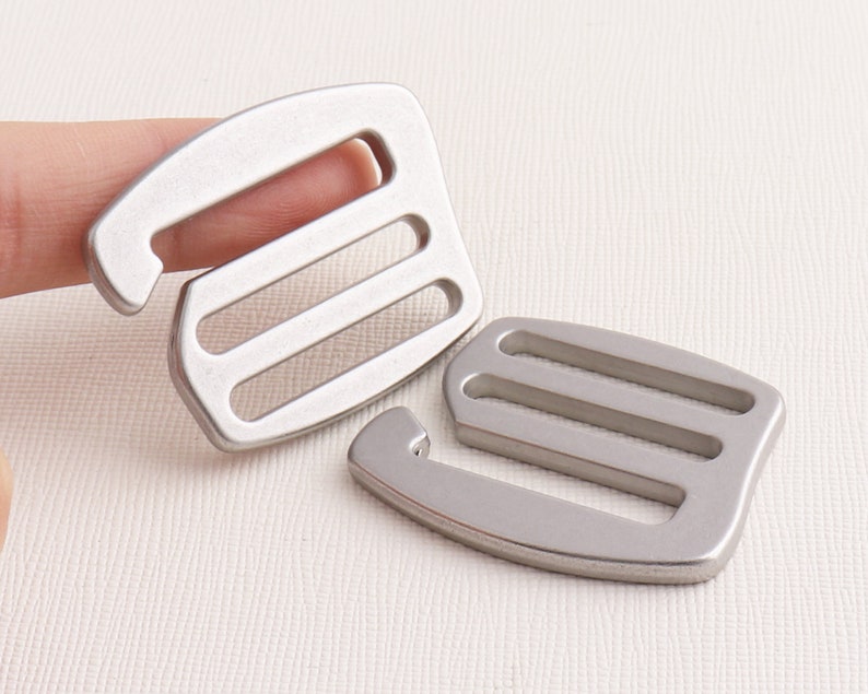 Bra Hooks Clasps/matte Silver Metal Bra Making Strap Slide Etsy