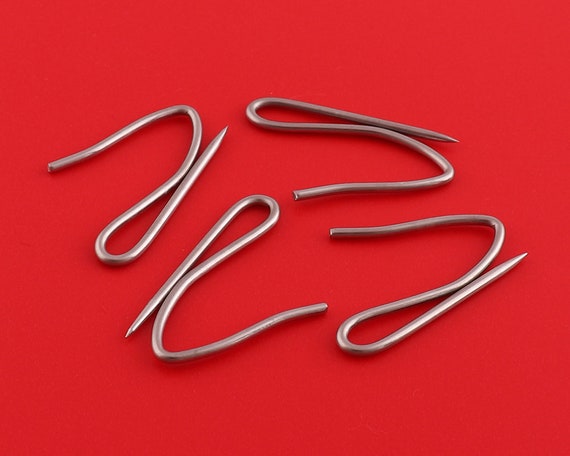 6pcs 34mm Drapery Hooks For Pleated Drapes Curtains Etsy