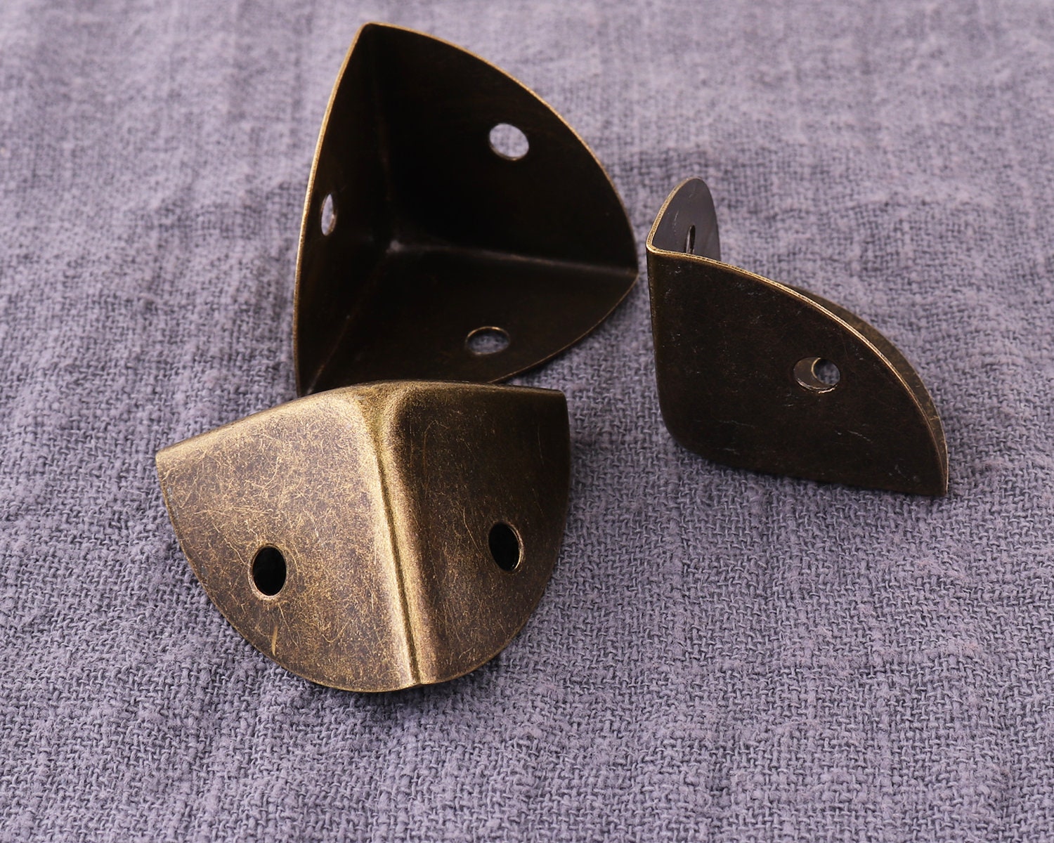 40mm Bronze Metal Corner Protection Corners Vintage Box Corner