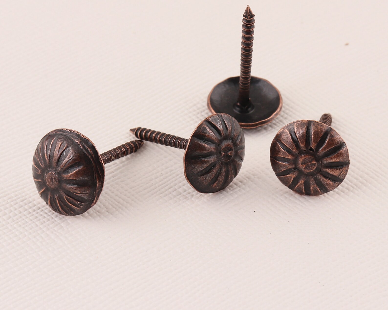thumbnail image 2 of METALLIXITY Upholstery Nail Tacks (11x13x1.2mm) 25Pcs, Iron Flat Head 2 of 11