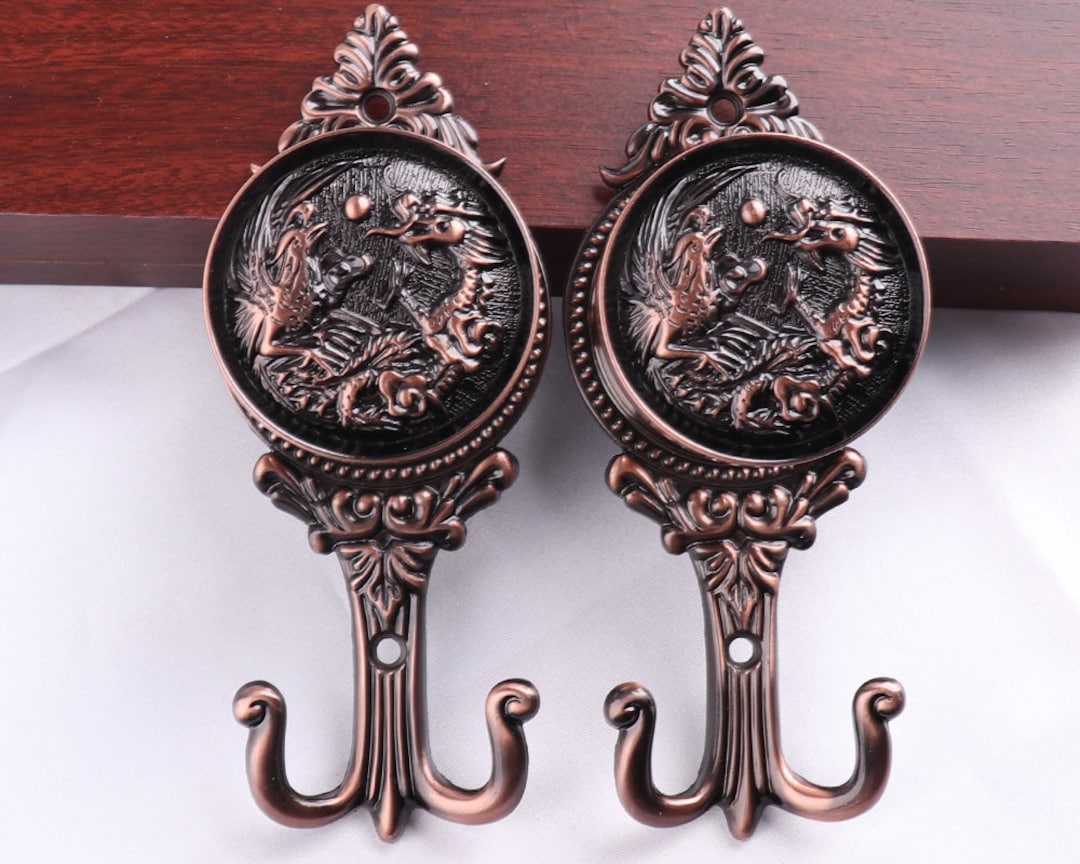 15cm Antique Curtain Tie Backs Hookwall Curtain Hookmetal Etsy