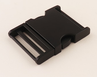 Metal Buckle Upgrade,Black Metal buckle side release buckles for webbing,2pcs Side Release Buckle,Metal buckle--58mmx37mm