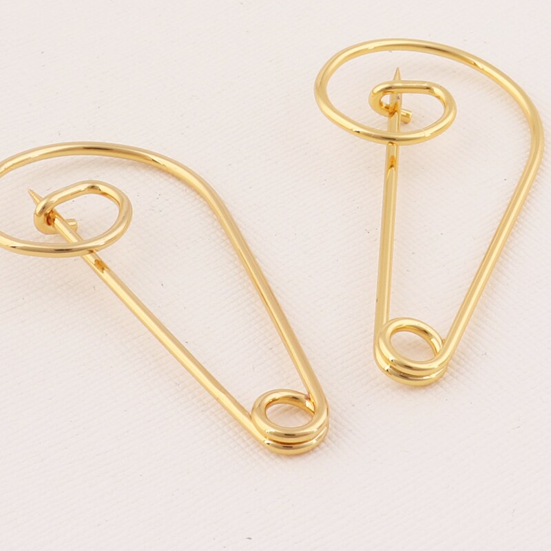 thumbnail image 2 of 6 Pcs 6 Styles Tibetan Silver Hat Pins Vintage Safety Pins Western Cowboy Hats Pins Brooches Pin Stick For Tie Scarf 2.95 Inches Long 2 of 14