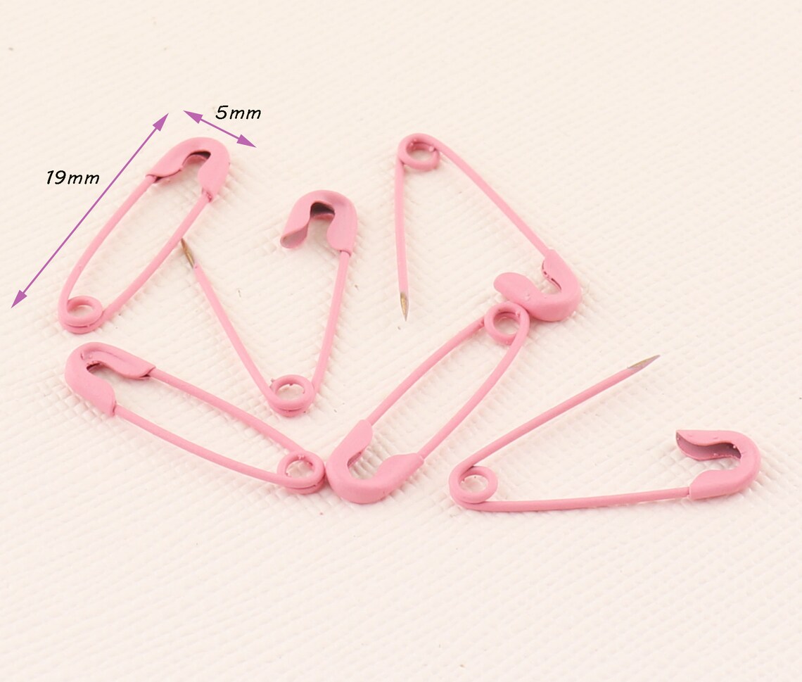 Pink Safety Pin Sewing Safety Pins 240pcs Decorative Pins Etsy