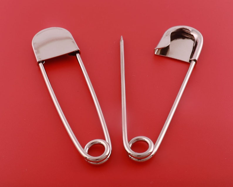 Silver Safety Pin sewing Safety Pins decorative pins Silver Safety Pin sewing Safety Pins decorative pins