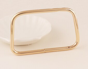 Metal purse frame,Light Gold Metal frames,Purse frame, Clutch frame,Bag supplies,Wallet frame,Handbag Frame*109mmx60mm