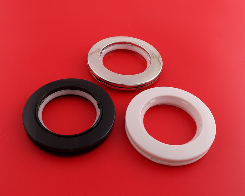 4pcs Curtain Plastic Eyelets Grommets Rings for Home Office Etsy