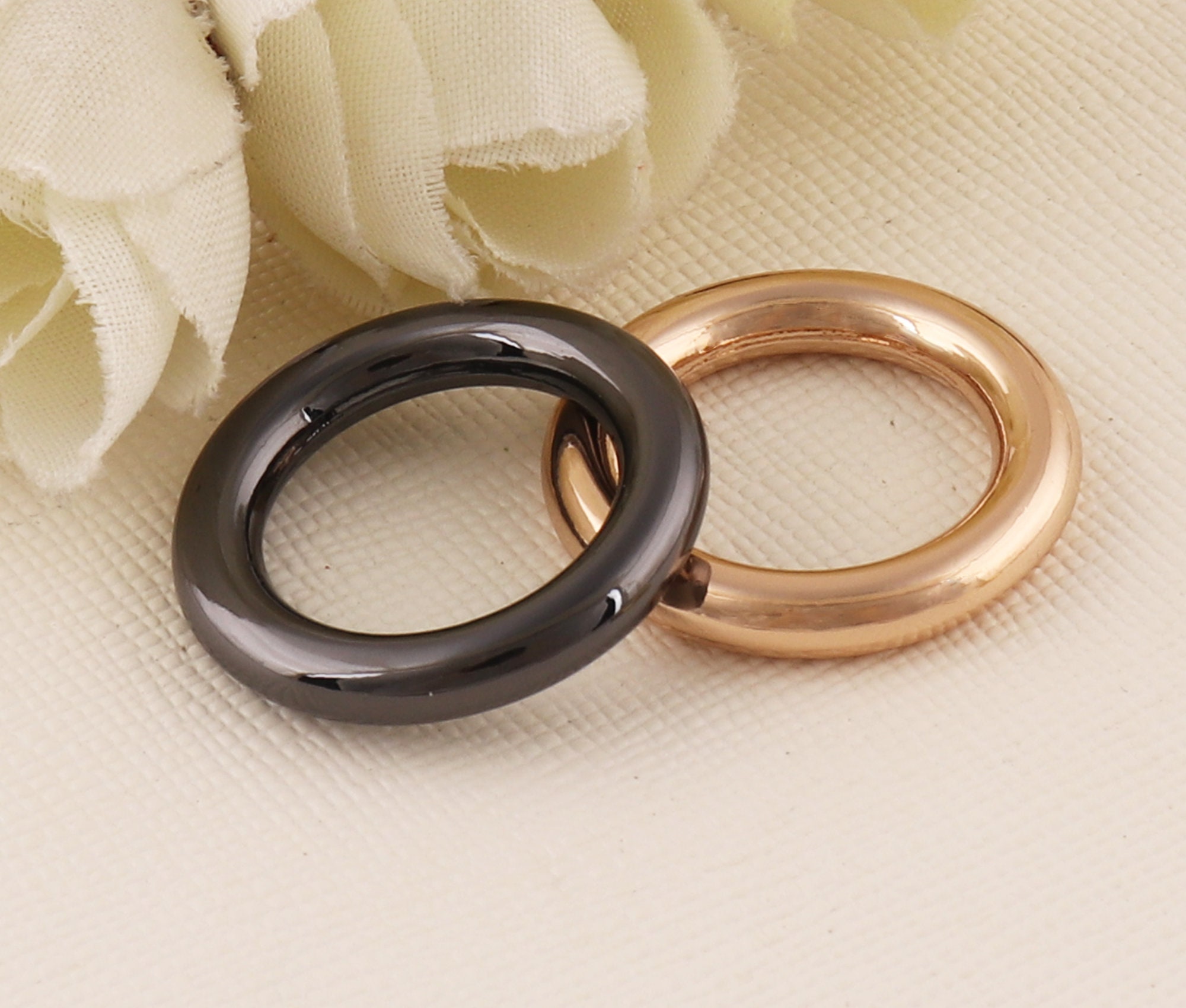 Gunmetal/light Gold/gold/silver Round Ring,handbag O Ring,connector Ring,o  Rings,jump Rings,links and Connector Findings 