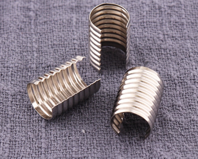 50pcs 14mm Cclip semicircular rope clamp Crimp Cord End Etsy