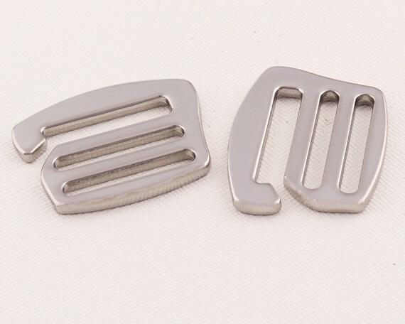 Silver Metal Bra Strap Slide Hooks25mm Hooks for SwimwearG | Etsy
