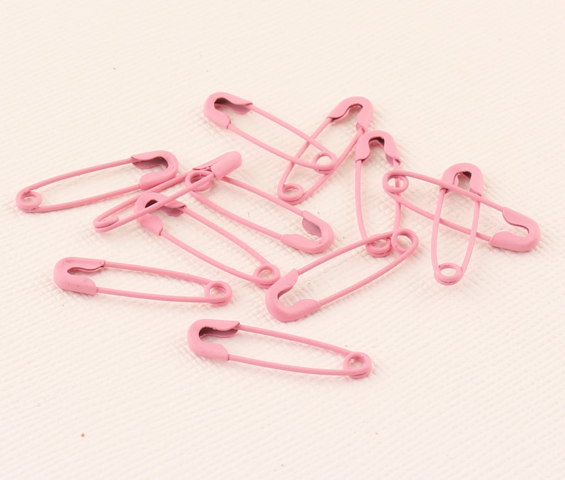 Pink Safety Pin Sewing Safety Pins 240pcs Decorative Pins Etsy