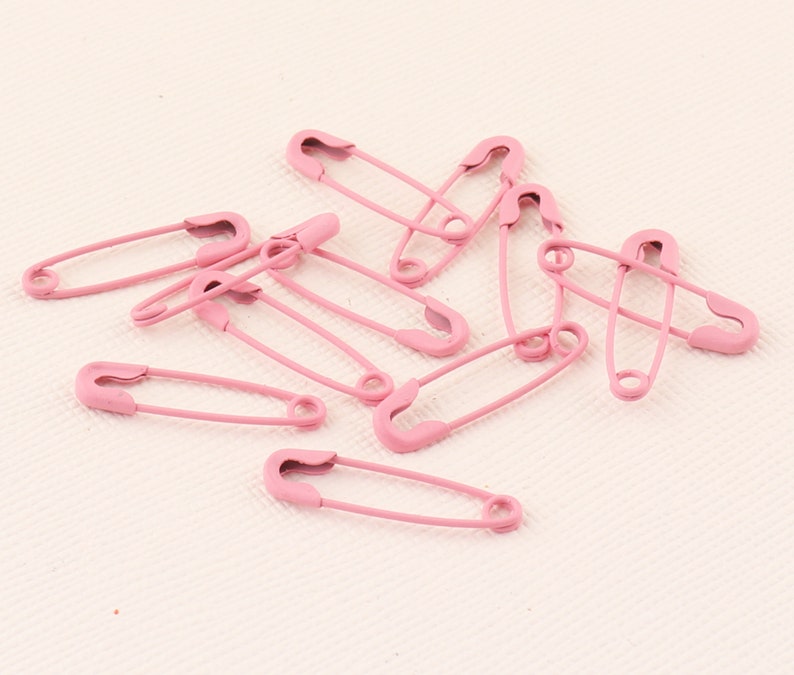 Pink Safety Pin Sewing Safety Pins 240pcs Decorative Pins Etsy