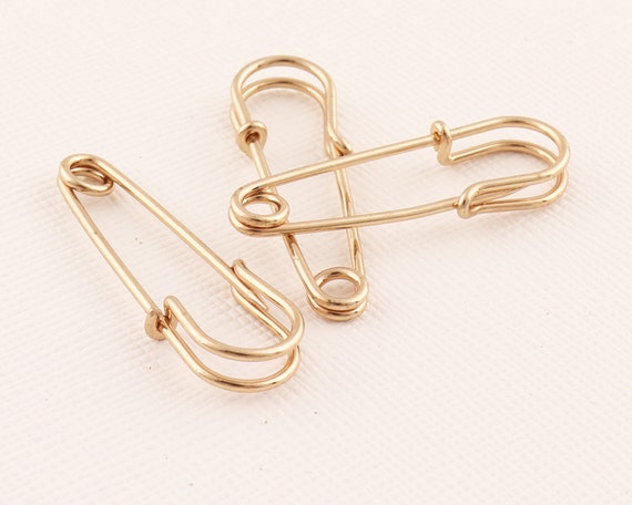 Safety Pin, Decorative Pins, Push Pins, Pins for Clothing, Safety Pin  Brooches,brooch Pin, Pins for Jewelry30mmx10mm50pcs -  Hong Kong