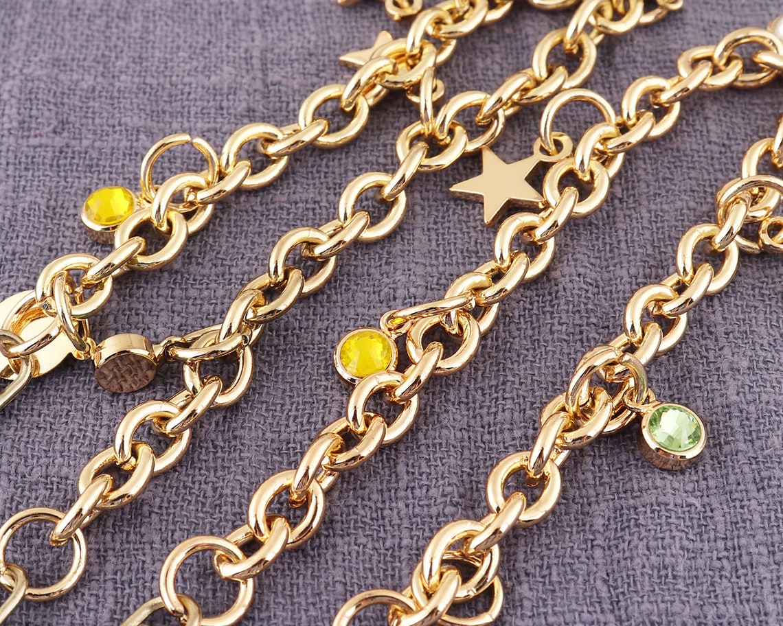 Light Gold Wallet Chain 22cm Purse Chain 2pcs Purse Chain Etsy