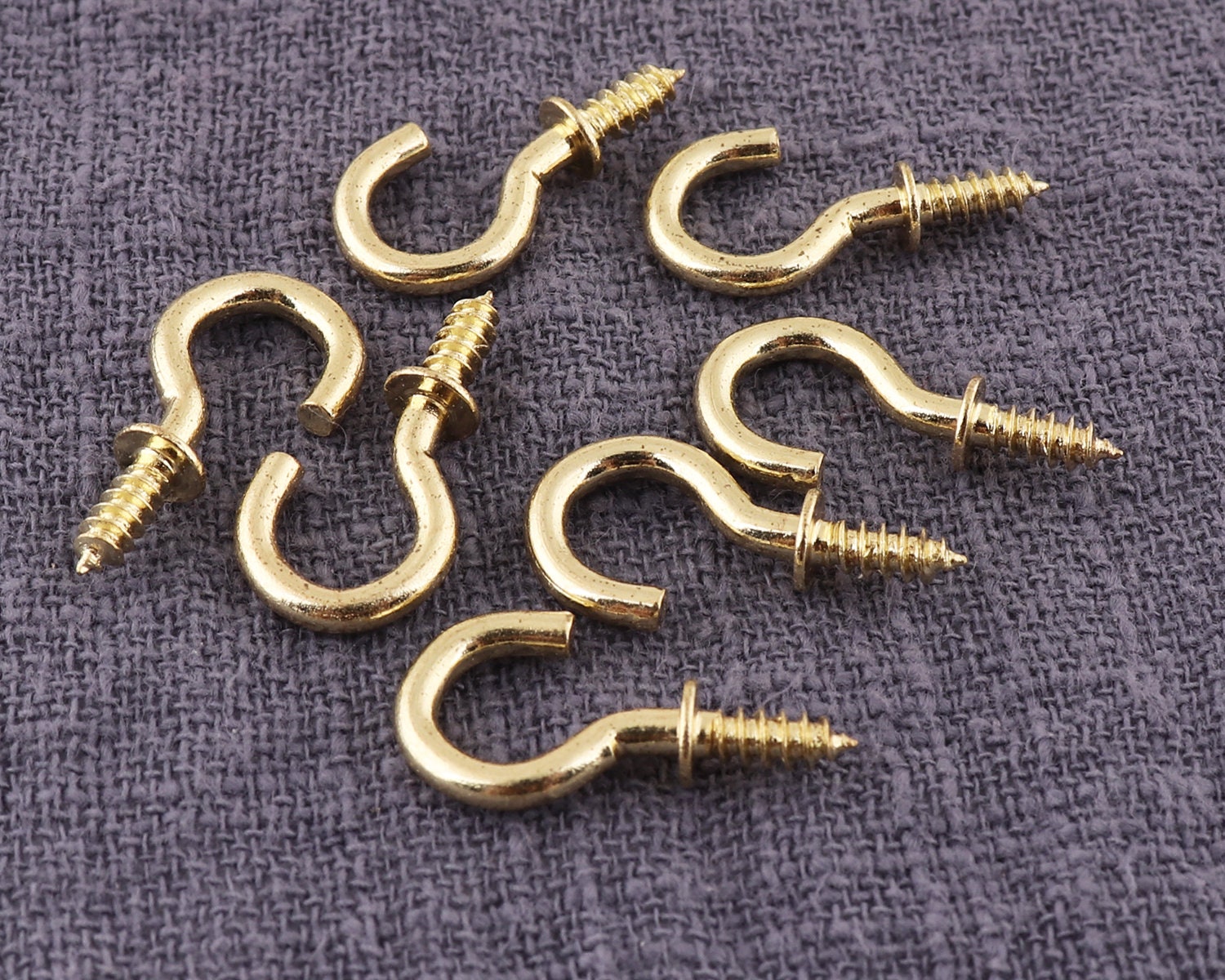 Mini Eye Hooks, 100pcs Screw Eyelet, 10mm Screw Hooks, Screw Eye Bails,eye  Loops Screws,small Screw,screw Studs -  UK