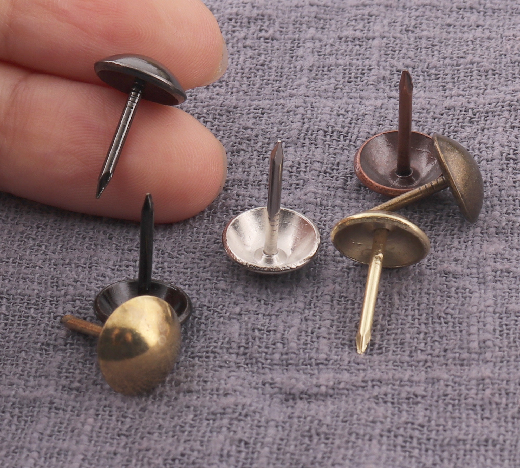 Silver/gold Decorative Tacks,upholstery Tacks,push Pins,furniture Tacks ...