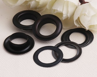 Eyelets grommets with washers/20mm Grommet Eyelet For Bag purse tote Making/Metal eyelets for canvas leather craft shoes-60set