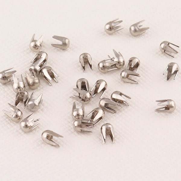 300pcs Metal studs, 2mm Prong studs, Rivets studs, Metal Nailheads Studs, Handbag studs, Leather studs