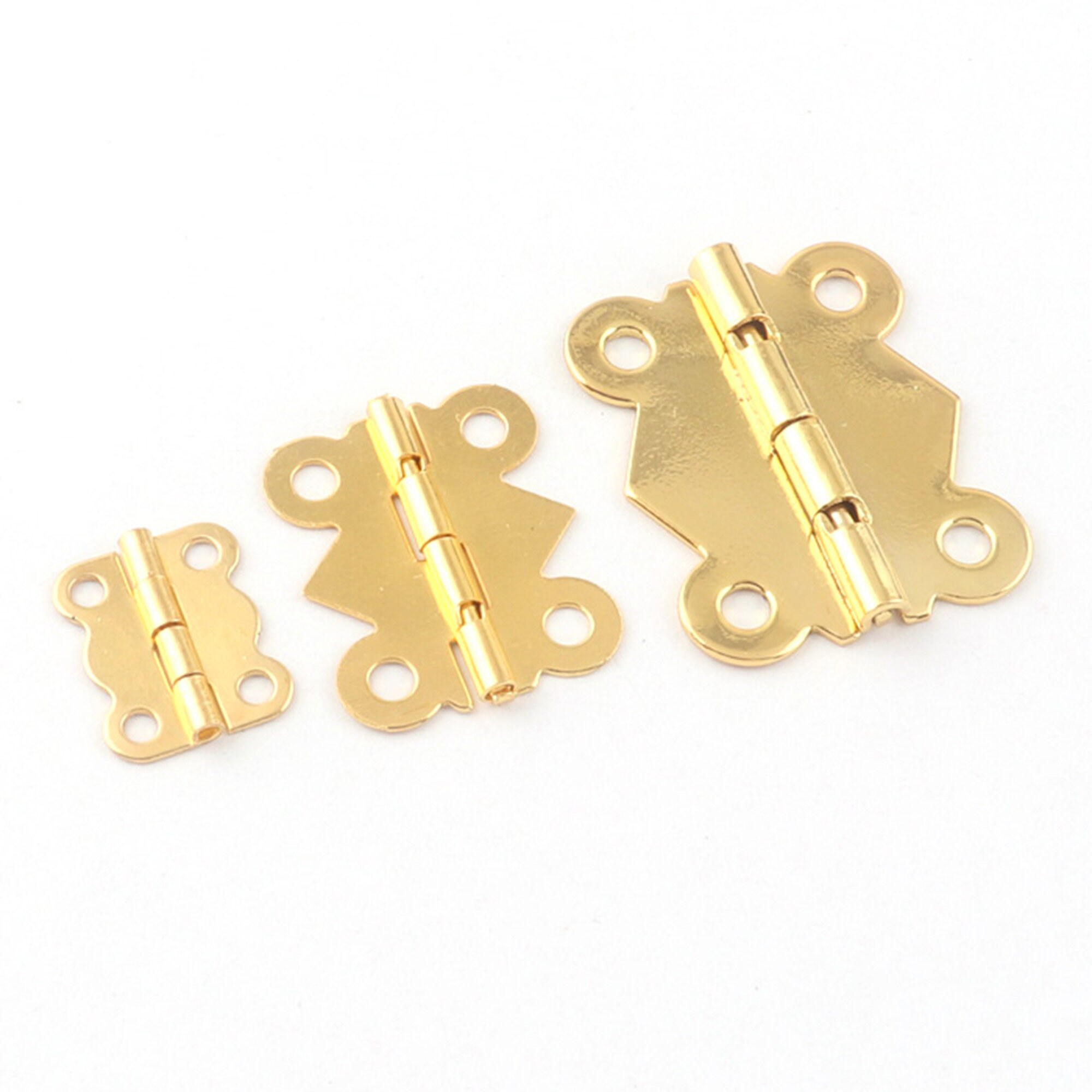 Small Gold Butterfly Hinges,16mm/25mm/31mm Metal Flap Hinge,edge Hinge ...