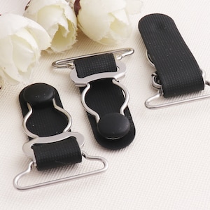 Strumpfband Clips,Strumpfband Schnallen,Strumpfhalter Clips,Strumpfhalter Clips-46mmx25mm*20Stk
