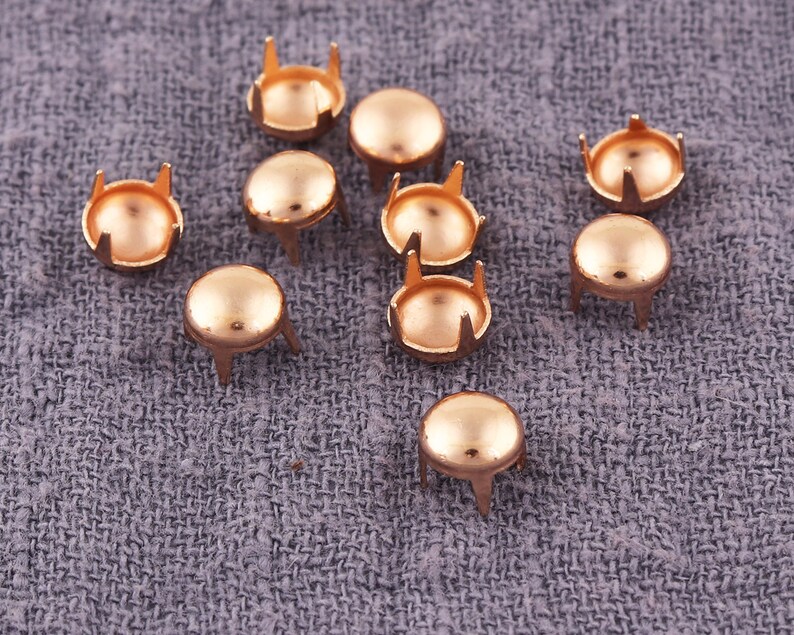 Decorative Rivets Pyramid Studs 6mm Rivets Studs 100pcs Etsy