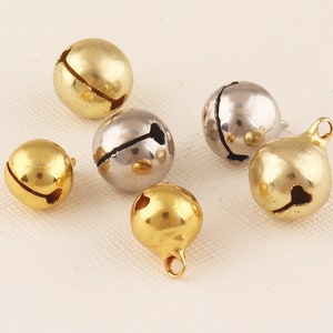 Christmas bells,Gold/Silver Miniature bells ,Craft bells,Jingle bells,Jewellery bell,Sleigh bells,Craft bells
