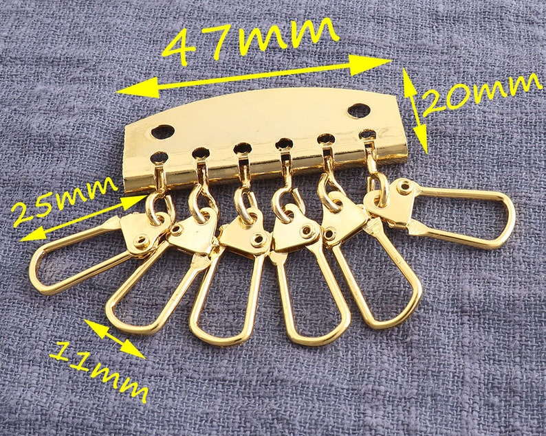 48mm Gold Key Holderkey Wallet Holderpocket Key Holder Key Etsy