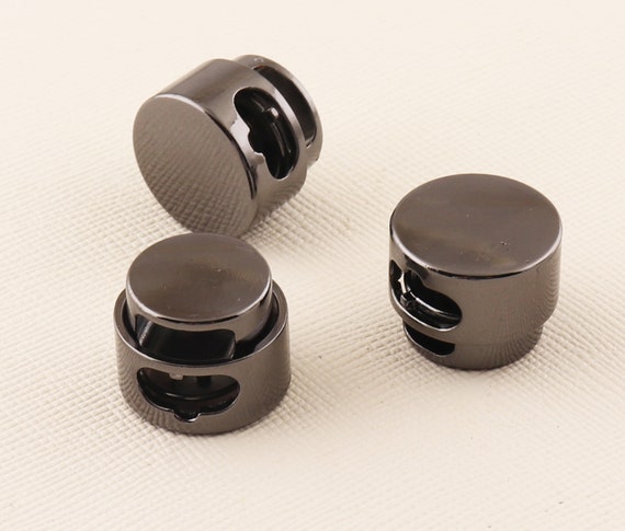Plastic Cord Lock Round Ball Toggle Stopper Clip | Hole Plastic Stopper Cord Lock - Stopper