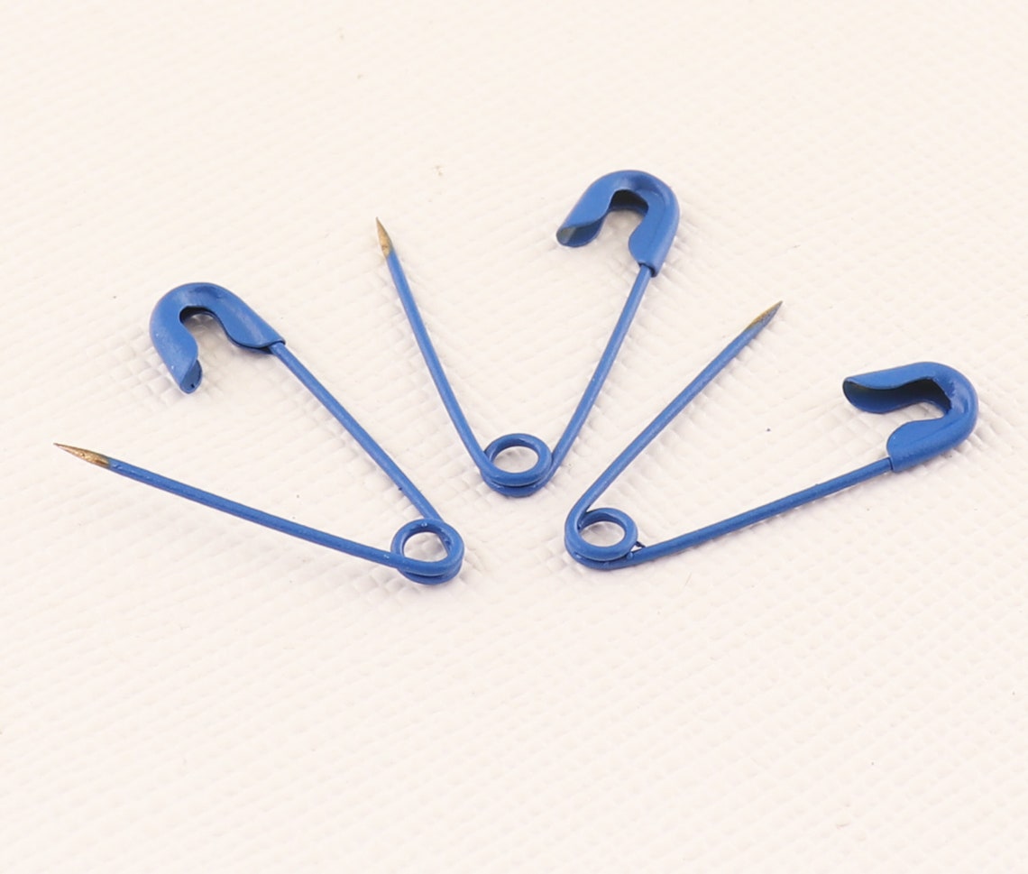 Blue Safety Pin Sewing Safety Pins 240pcs Decorative pins Etsy 日本