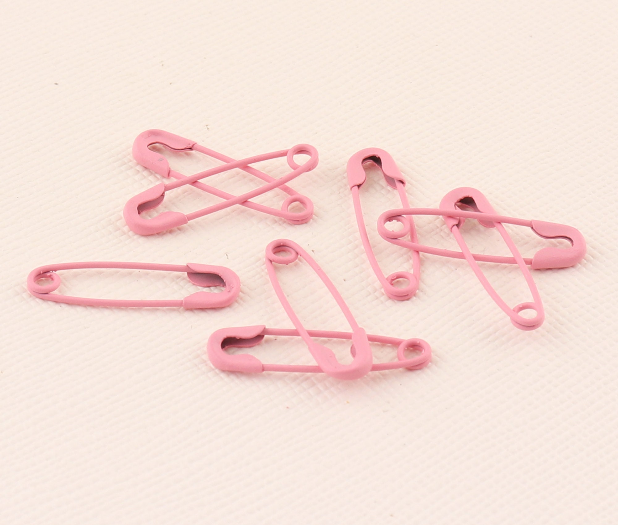 Safety Pins,pins for Clothing, Knitting Pin, Metal Pins, 20mm Clothing Pins,red  Copper Decorative Pins DIY Jewelry-500pcs 