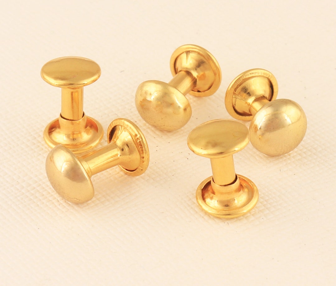 Metal Rivets,gold Rivets and Studs,double Cap Rivet,8mm Leather Rivet