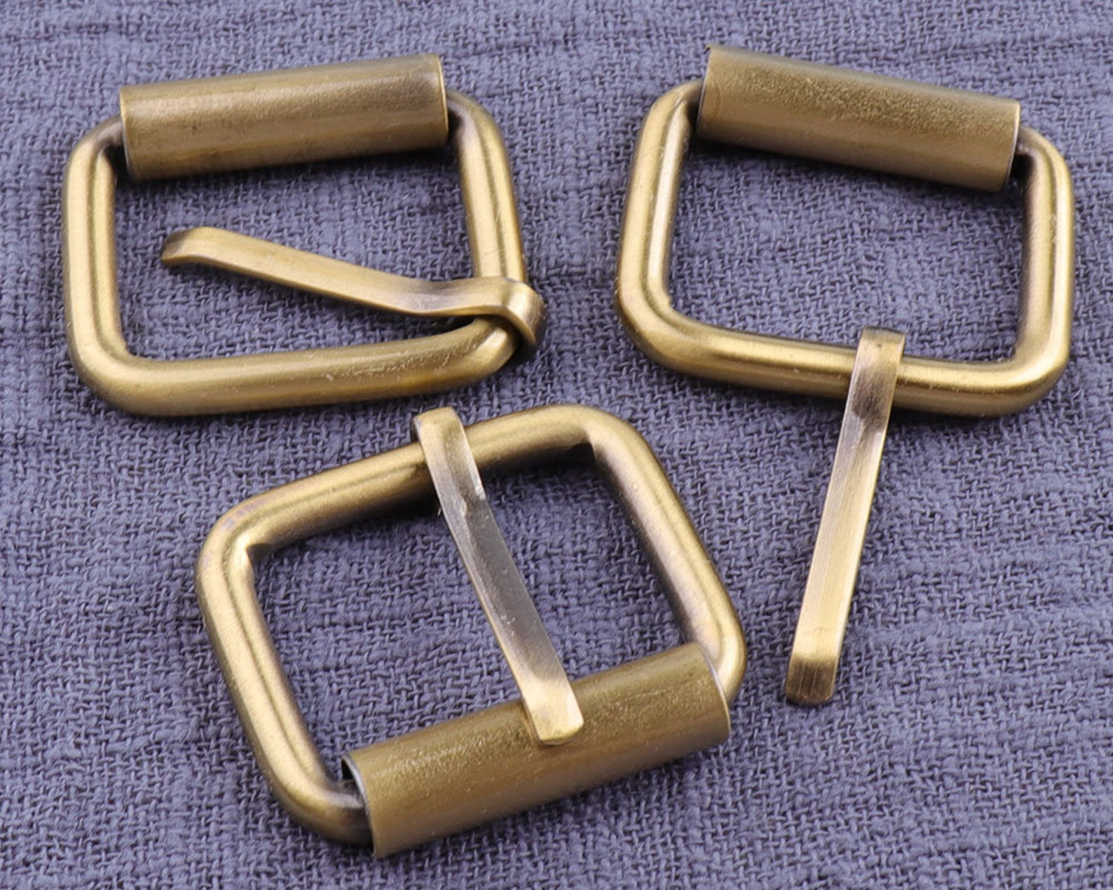 6pcs Anti Brass Rectangular Strap Bucklessingle Prong - Etsy