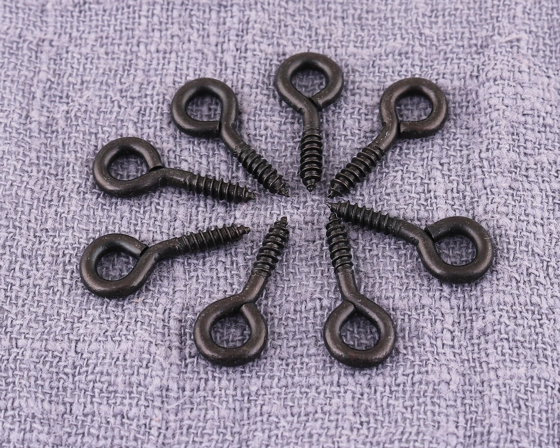 140pcs Screw Studs 7mm Mini Eye Hooks Screw Eye Bails Eye Etsy