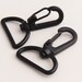 MELORDY 15Pcs Metal Swivel Snaps Hooks With D Rings And Tri-Glides Slide Buckles For Key Lanyard Purse Bag Straps Dog Collars DIY Sewing Hardware Craft (1-1/2 Inch,Brass