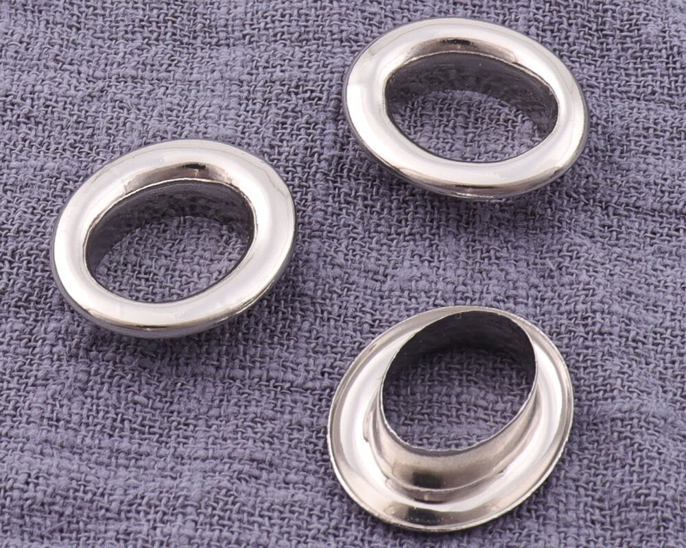 20set Silver Eyelets Grommets With WashersRound Grommet Etsy