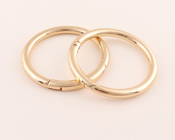 Spring rings shop in gold