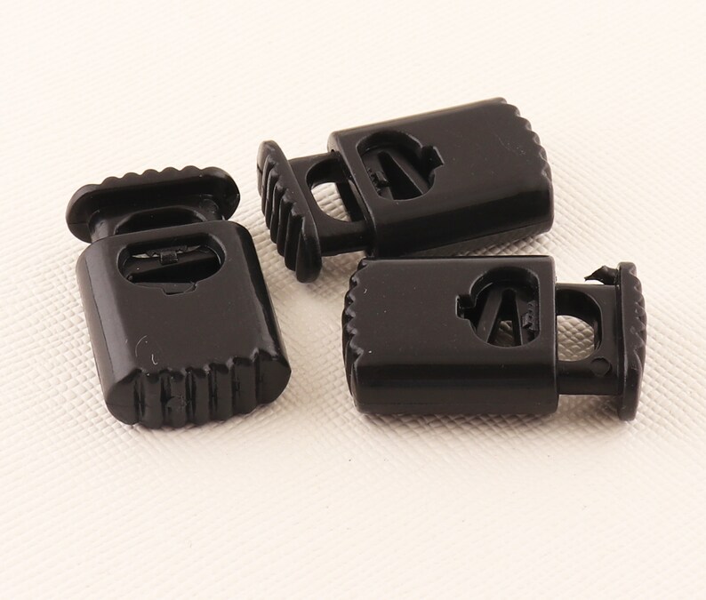 24PCS Cord Stopper Lock End Toggles With Metal Springtoggle Etsy