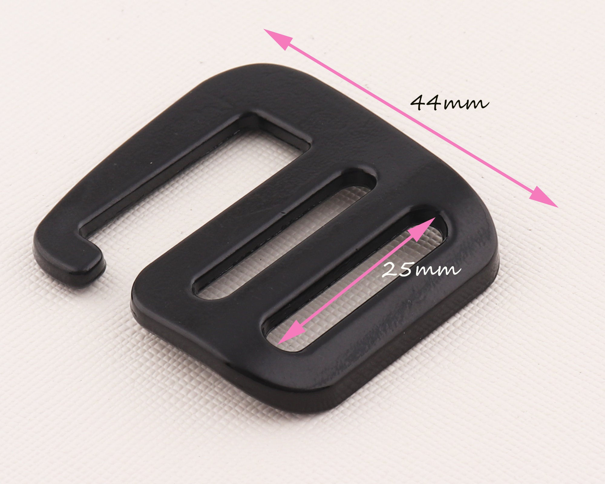 Large Bra Strap Slider G Hooks/black Metal G Hook/strap Slide Etsy UK