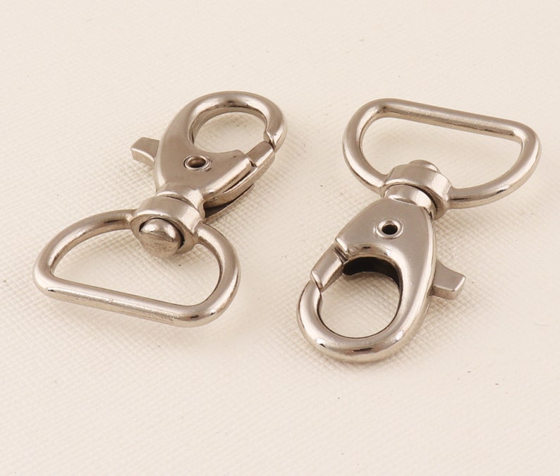 Silver Swivel hook Lobster Hook Handbag snap swivel sna Silver Swivel hook Lobster Hook Handbag snap swivel sna