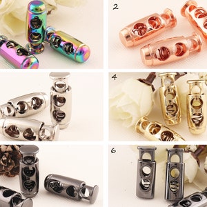 Cord Lock Stopper,Spring Lock Cord Holder,Cord end tips, Cord Locks Stoppers Toggles End,Cording for Hoodie Adjuster