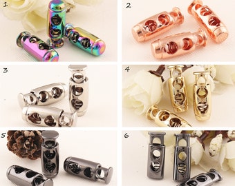 Cord Lock Stopper,Spring Lock Cord Holder,Cord end tips, Cord Locks Stoppers Toggles End,Cording for Hoodie Adjuster