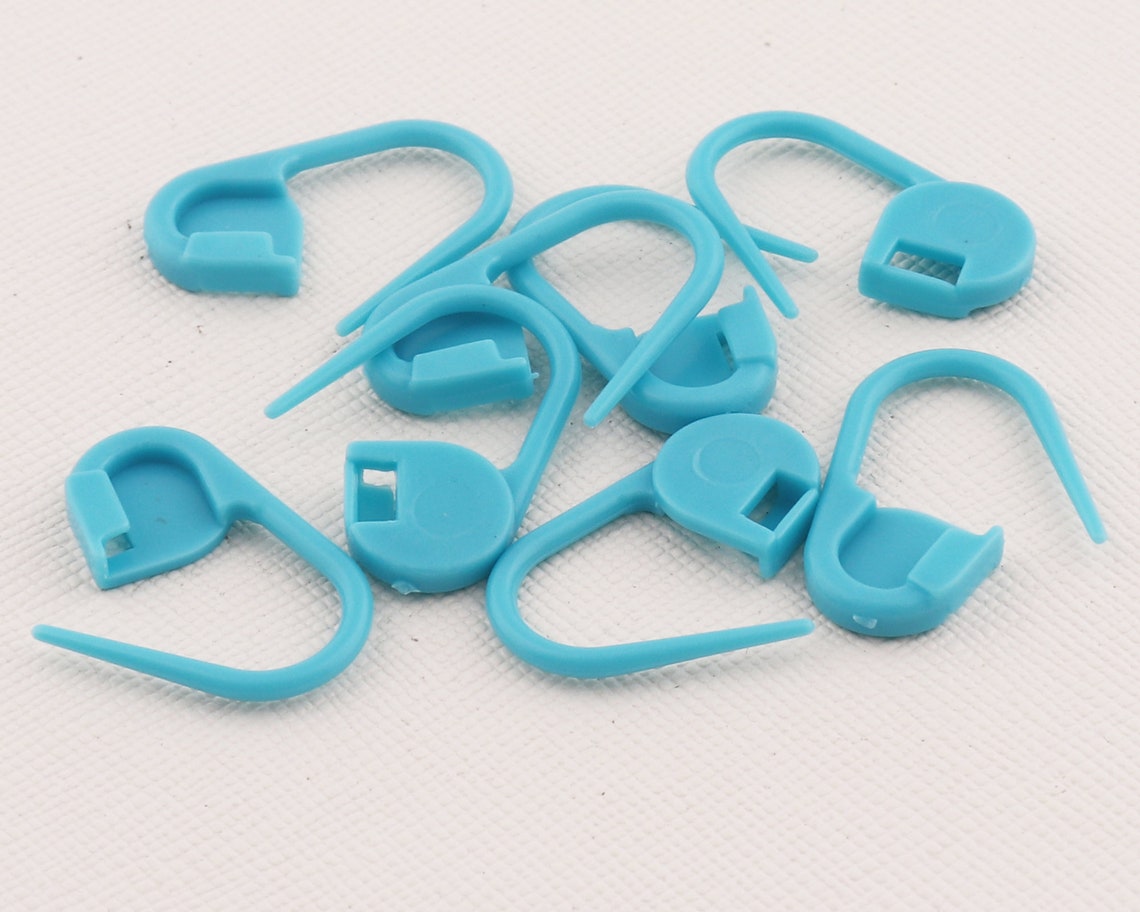 Plastic Safety Pins/knitting Markers/ Locking Stitch Markers Etsy