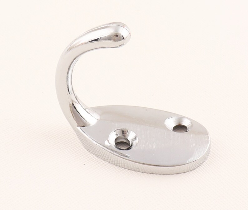 Silver Wall Hook Decorative Hooks 48mm Unique Hook 4PCS Etsy
