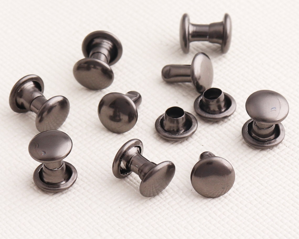 Stud Rapid Rivets Leather Craft Repairdouble Cap Rivetssmall Etsy UK