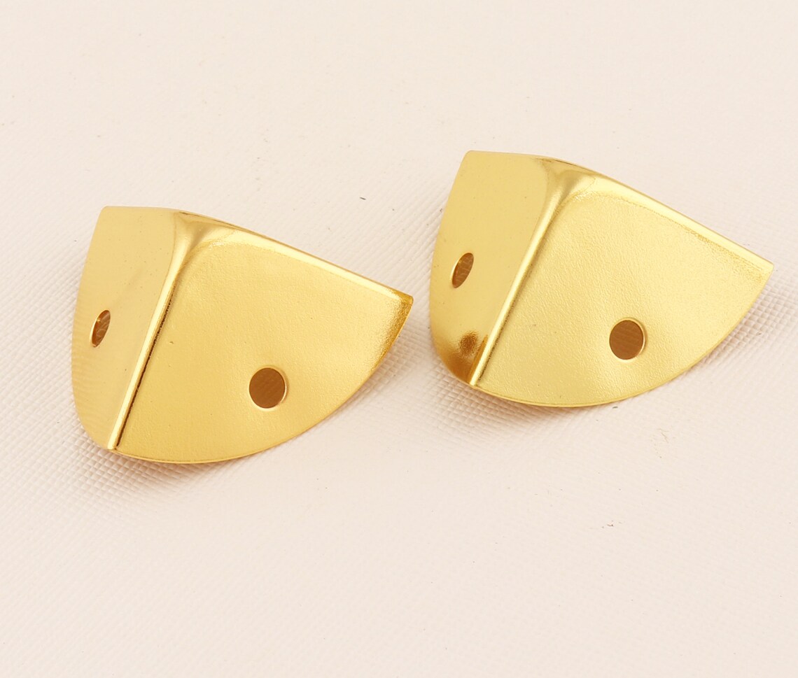 Gold Wooden Box Corner Protector Corner Anti Brass Ornate Etsy