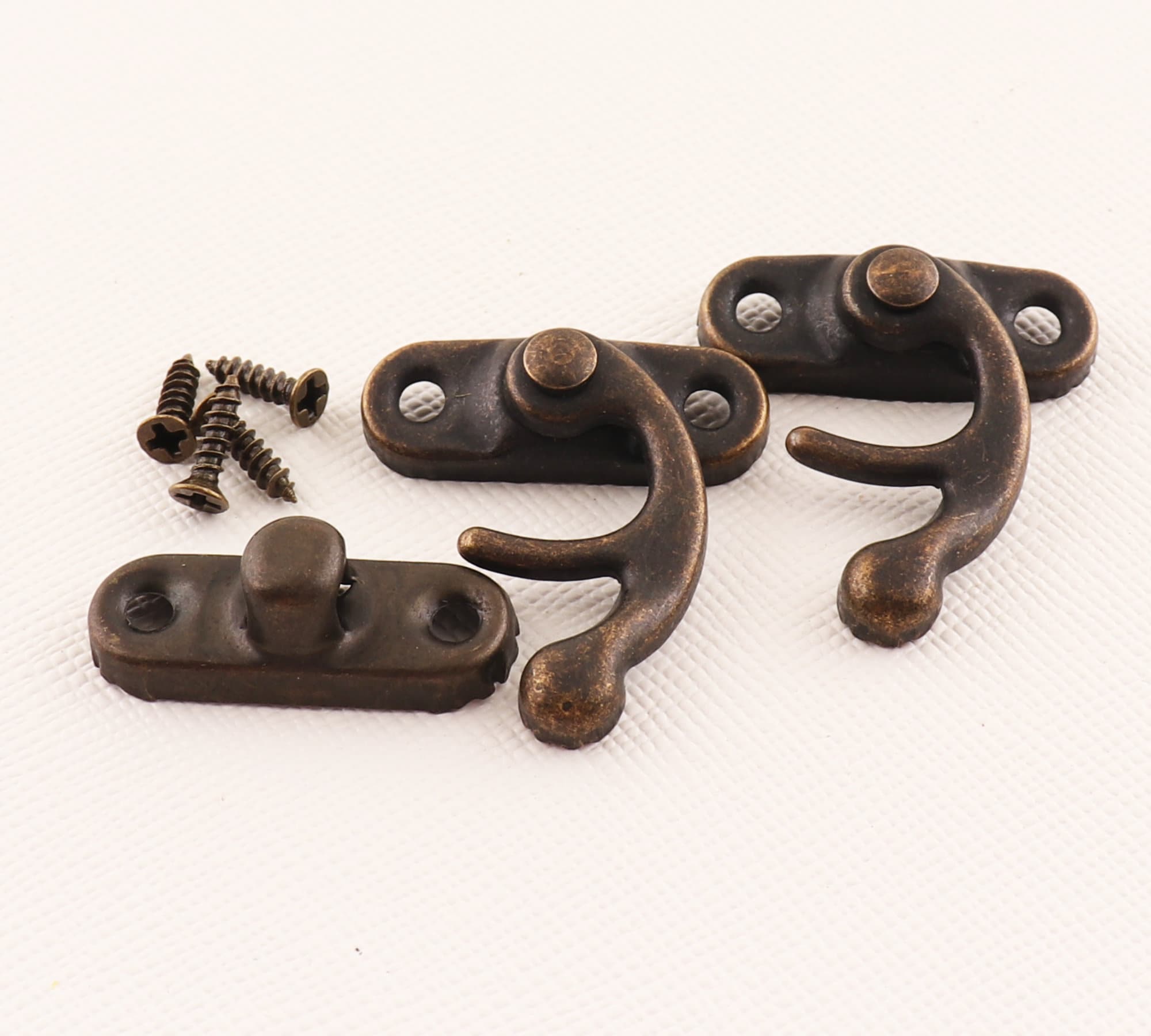 Bronze Ox Horn Latch 25mm Locks 20set Antique lock Metal Etsy