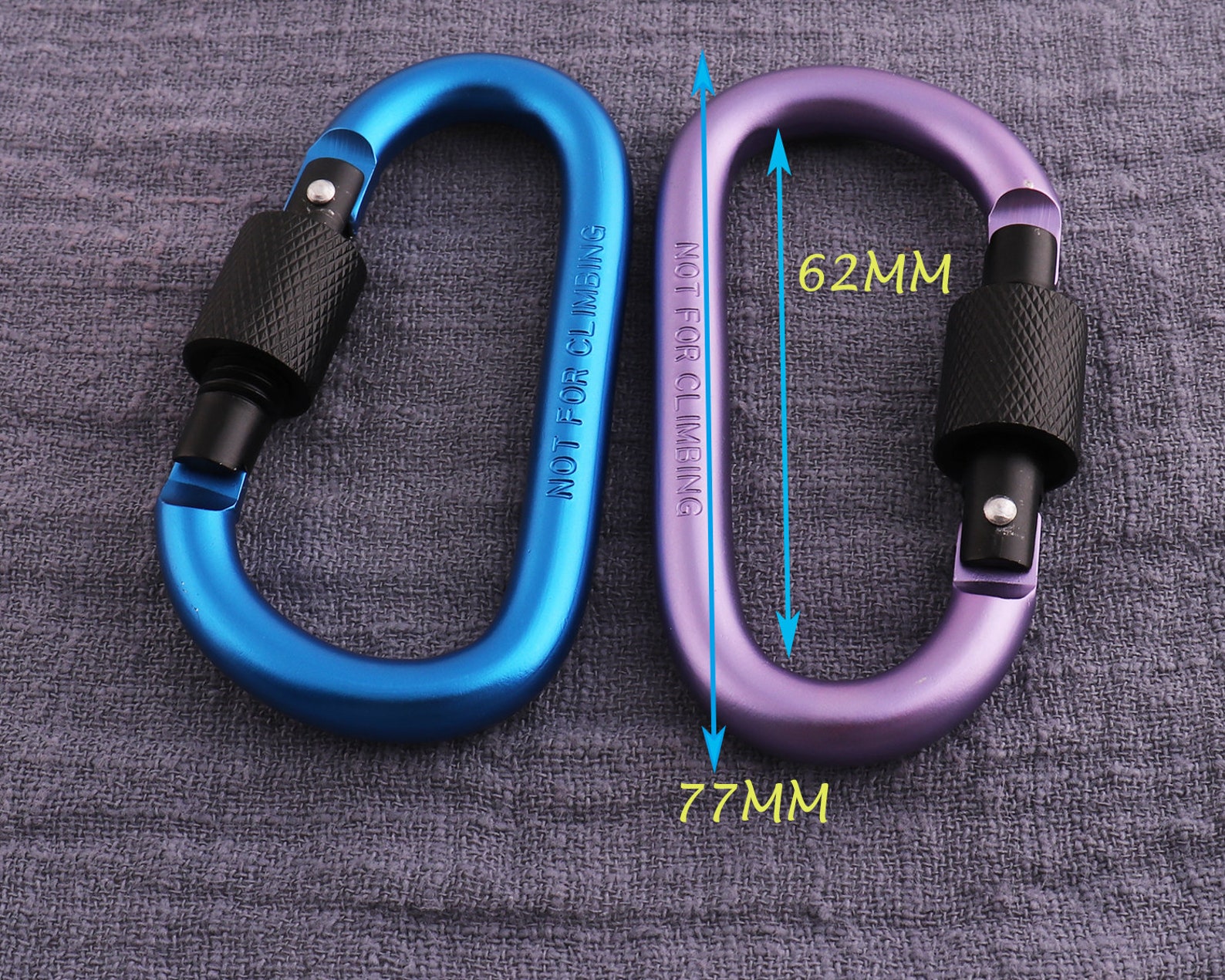 4pcs Heavy Duty Lightweight Small Screwgate Locking Carabiner Etsy