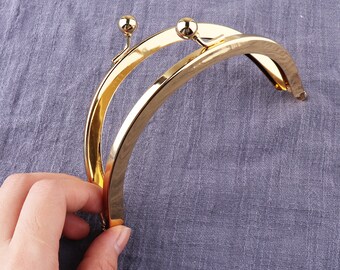 2PCS Bag frame, Metal frames, 13cm Metal purse clutch ,  Handbag frame,Clutch frame